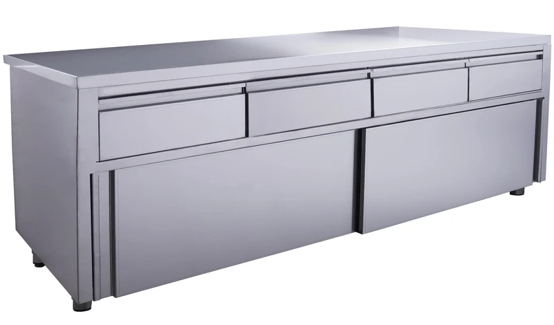 Saro Schiebetürenschrank mit 4 Schubladen, 1800X700mm