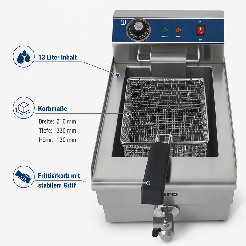 Saro Fritteuse Modell FT 13