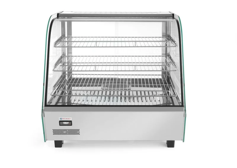 HENDI Beheiztes Thekendisplay – 120 Liter – 230 V / 1100 W – 685 × 575 × 680 mm