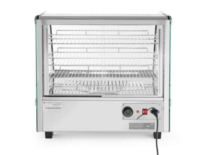 HENDI Beheiztes Thekendisplay – 120 Liter – 230 V / 1100 W – 685 × 575 × 680 mm