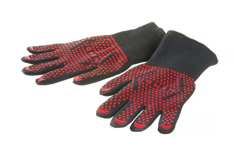 HENDI Grillhandschuhe hitzebeständig – 300 mm – 2 Stück