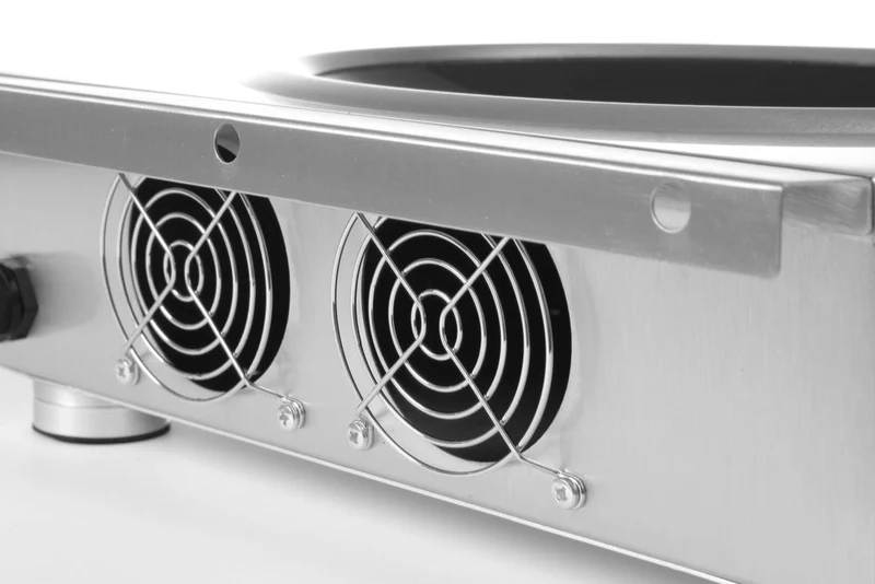 HENDI Induktionswok Modell 3500 – Profi Line – Induktionskocher – 230 V / 3500 W – 340 × 450 × 130 mm