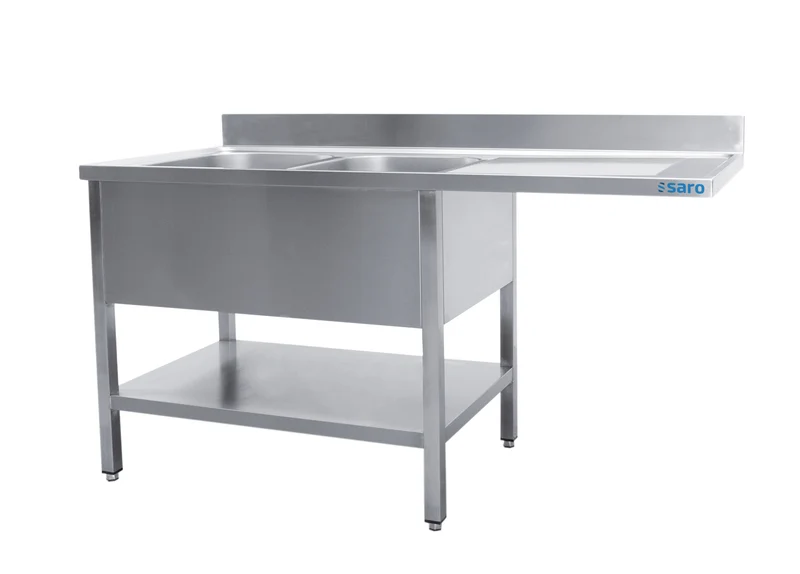 Saro Spülcenter 2 Becken, links - B 2000 x T 700 mm