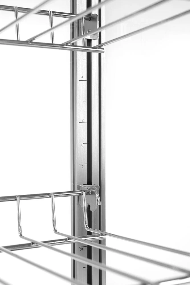 HENDI Warmhaltevitrine – 97 Liter – 230 V / 800 W – 460 × 467 × 785 mm