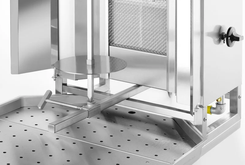 HENDI Gas Kebab Grill – Profi Line – 230 V / 16 W – 13 kW – 735 × 745 × 1110 mm