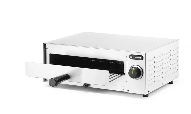 HENDI Pizzaofen – 230 V / 1450 W – 484 × 590 × 190 mm