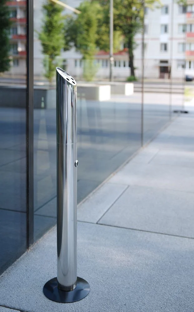 HENDI Standaschenbecher Säulenmodell – Ø 170 × H 920 mm