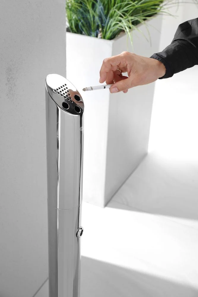 HENDI Standaschenbecher Säulenmodell – Ø 170 × H 920 mm