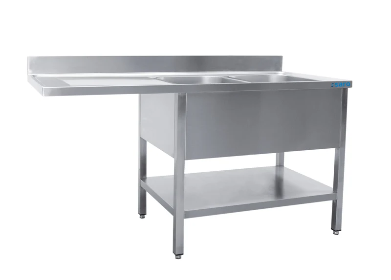 Saro Spülcenter 2 Becken rechts - B 1600 x T 700 mm