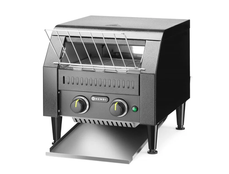 HENDI Durchlauftoaster – Schwarz – 230 V / 2240 W – 418 × 368 × 415 mm