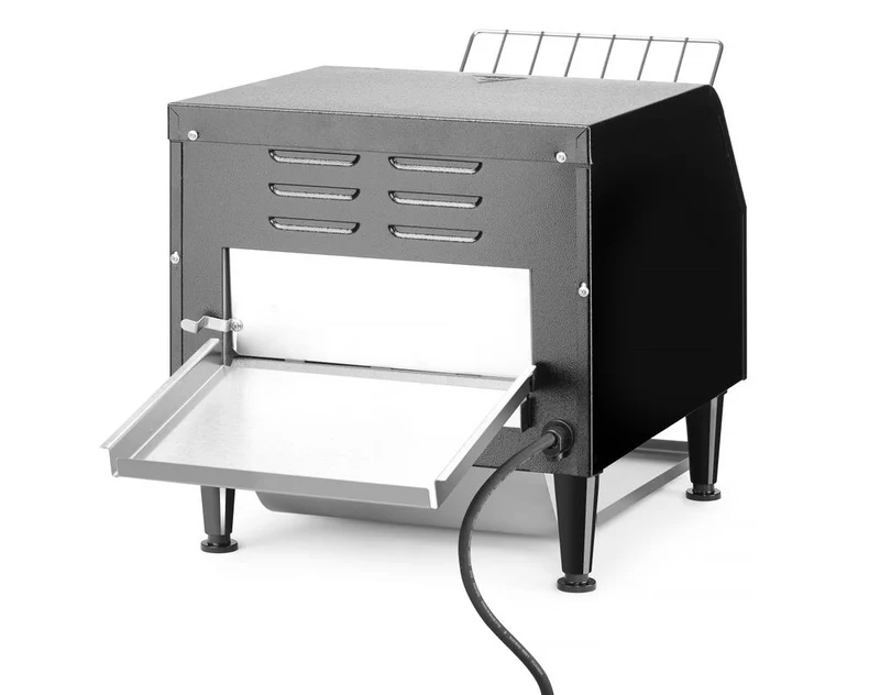HENDI Durchlauftoaster – Schwarz – 230 V / 2240 W – 418 × 368 × 415 mm