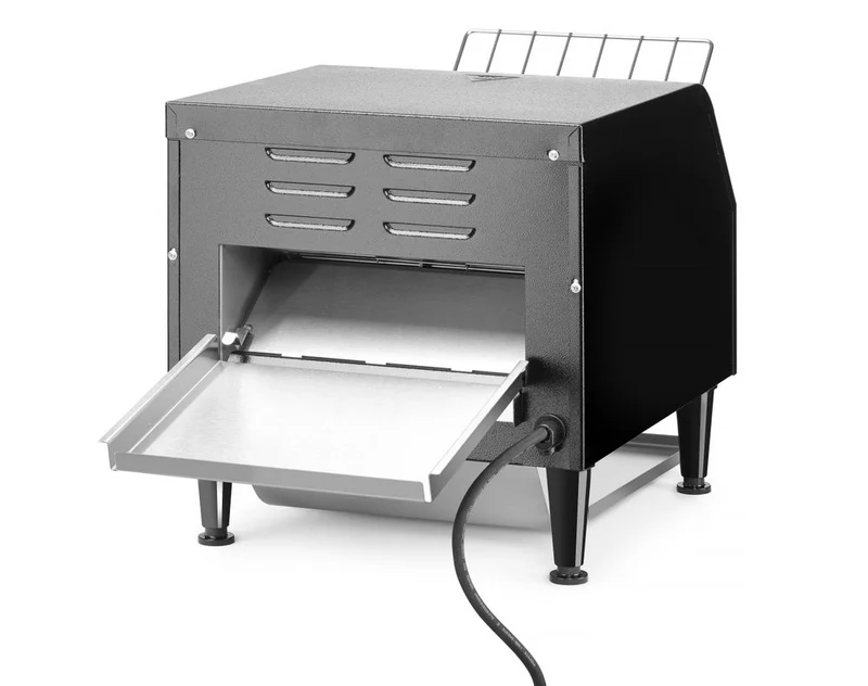 HENDI Durchlauftoaster – Schwarz – 230 V / 2240 W – 418 × 368 × 415 mm