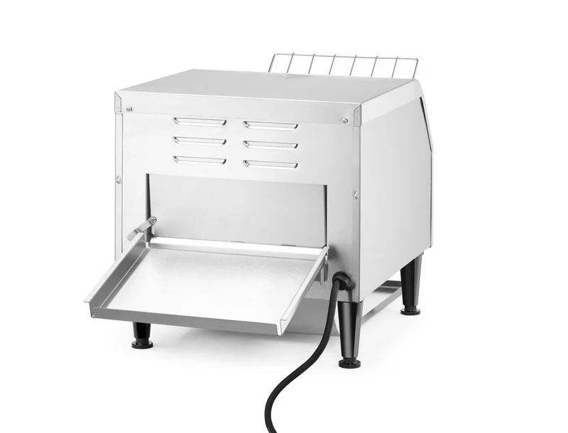 HENDI Durchlauftoaster – Silber – 230 V / 2240 W – 418 × 365 × 390 mm