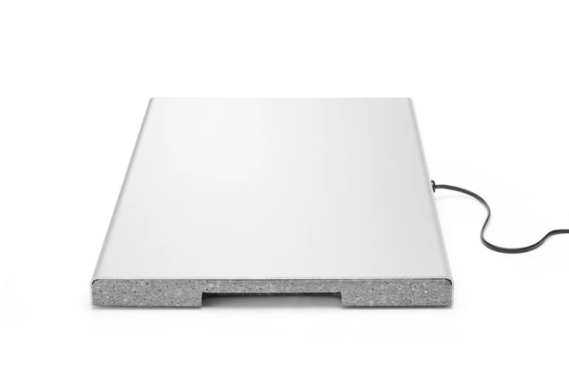 HENDI Warmhalteplatte – 230 V / 190 W – 530 × 325 × 45 mm