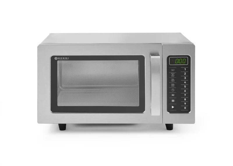 HENDI Mikrowelle – programmierbar 1000 W – 23 l – 230 V / 1550 W – 509 × 572 × 306 mm
