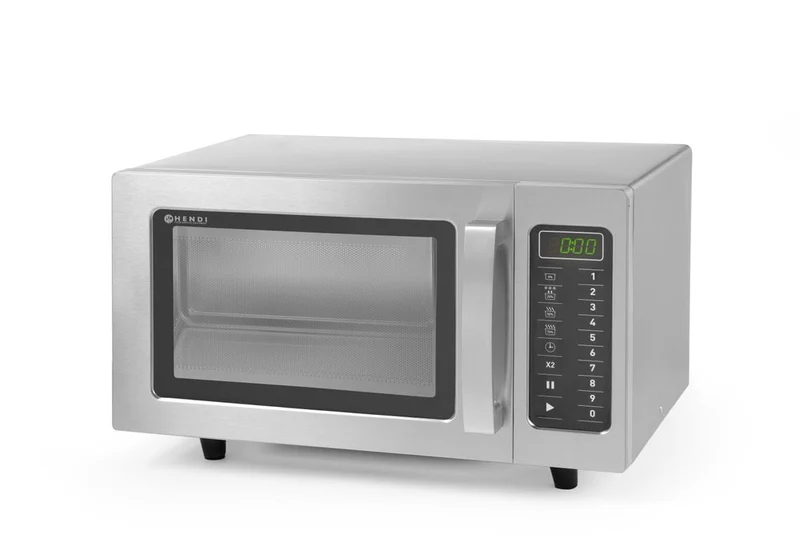 HENDI Mikrowelle – programmierbar 1000 W – 23 l – 230 V / 1550 W – 509 × 572 × 306 mm