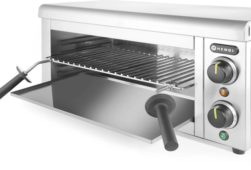 HENDI Salamander zur Wandmontage – 230 V / 2000 W – 610 × 450 × 275 mm