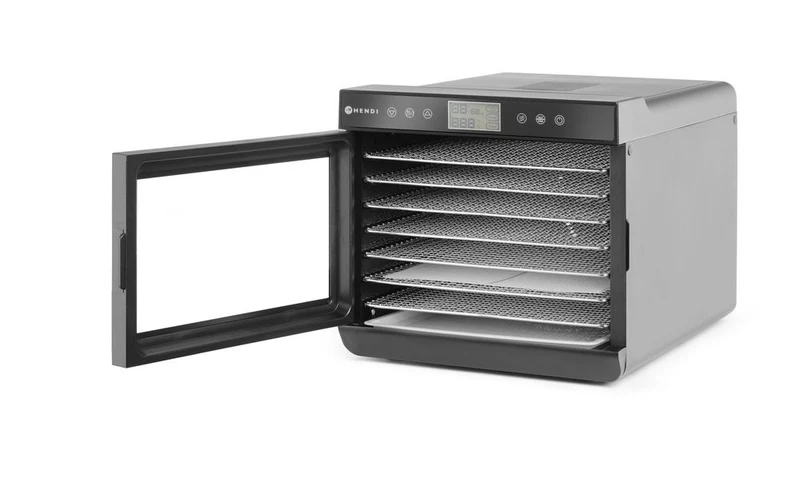 HENDI Dörrautomat Kitchen Line – Kitchen Line – 7 Bleche – 230 V / 500 W – 347 × 505 × 320 mm