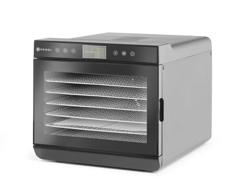 HENDI Dörrautomat Kitchen Line – Kitchen Line – 7 Bleche – 230 V / 500 W – 347 × 505 × 320 mm