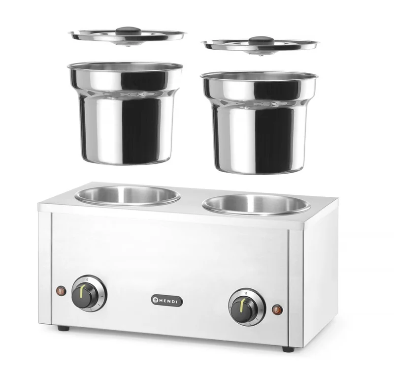 HENDI Thermosystem – doppelt – 8 l – 230 V / 400 W – 506 × 312 × 298 mm