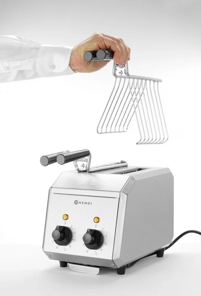HENDI Sandwichtoaster – 230 V / 1200 W – 215 × 300 × 270 mm