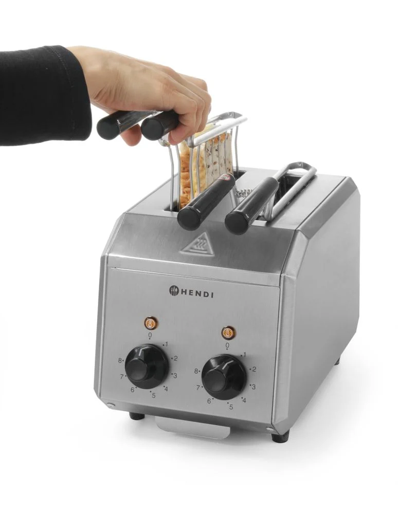 HENDI Sandwichtoaster – 230 V / 1200 W – 215 × 300 × 270 mm