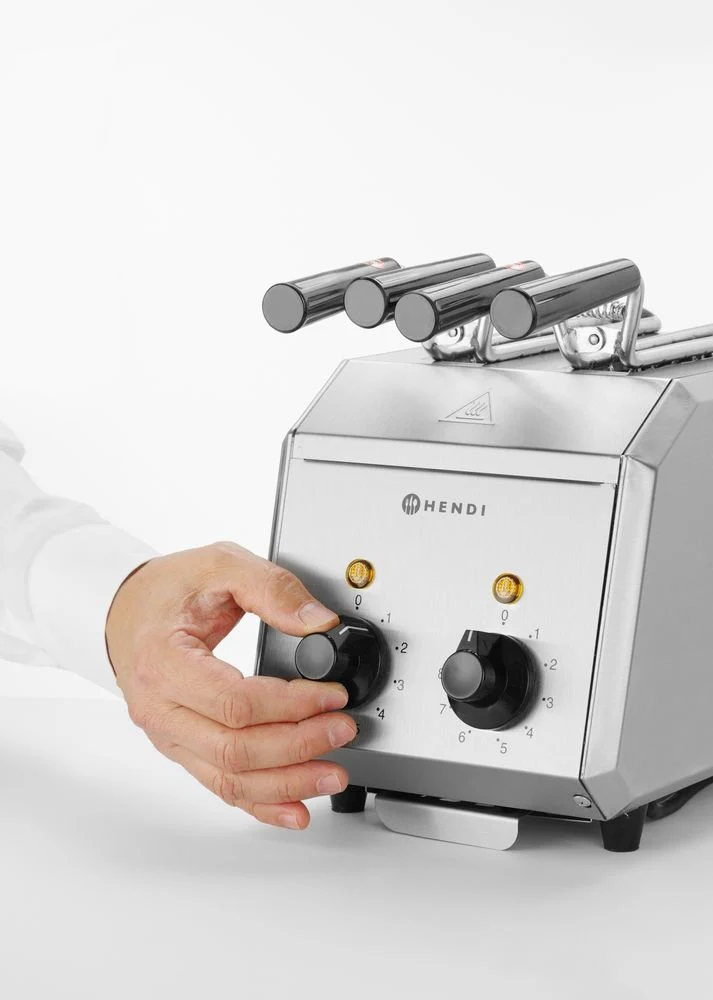 HENDI Sandwichtoaster – 230 V / 1200 W – 215 × 300 × 270 mm