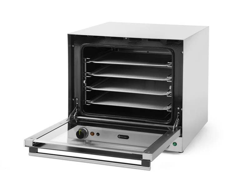HENDI Heißluftofen mit Beschwadung H90S – 230 V / 2670 W – 595 × 595 × 570 mm