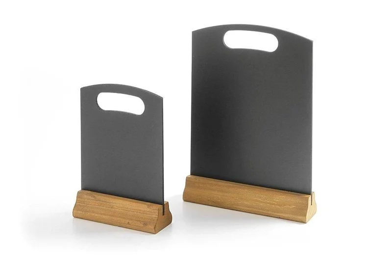 HENDI Tischkreidetafeln – 210 × 50 × 320 mm – 2 Stück