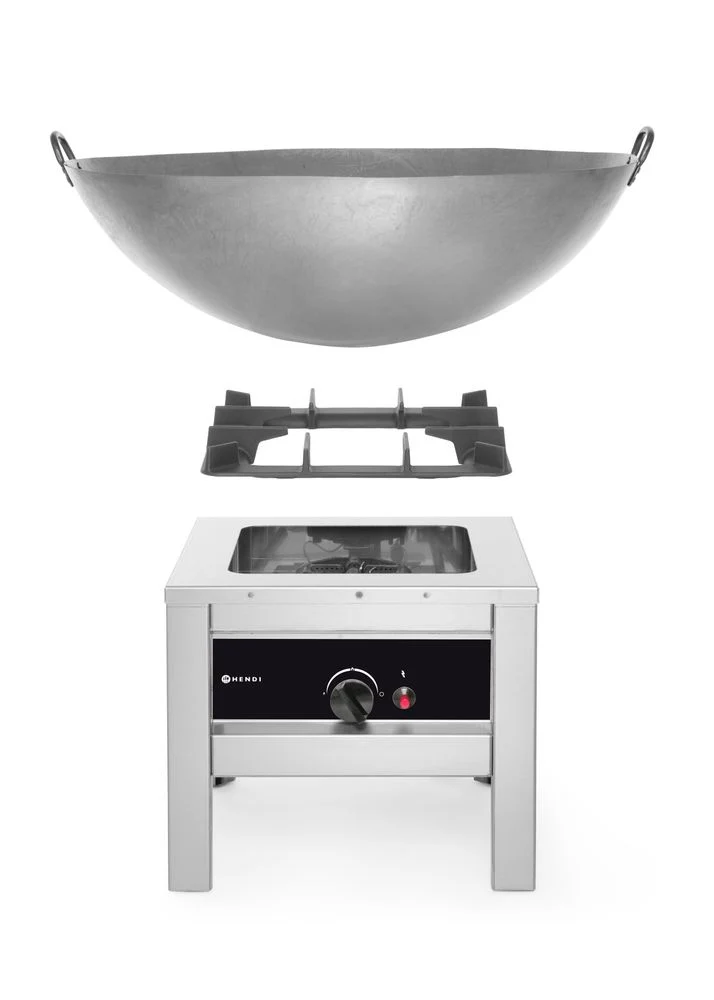 HENDI Hockerkocher – Profi Line – 6,7 kW – 425 × 425 × 400 mm