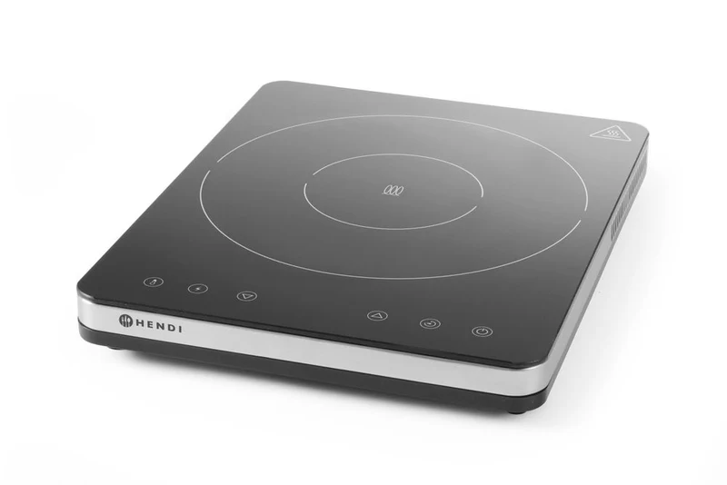 HENDI Induktionskocher Modell 2000 – Kitchen Line – 230 V / 2000 W – 295 × 400 × 42 mm