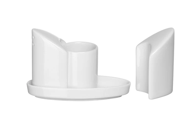 HENDI Salz- und Pfefferstreuer-Set mit Zahnstocherhalter – 125 × 54 × 90 mm – 48 Stück