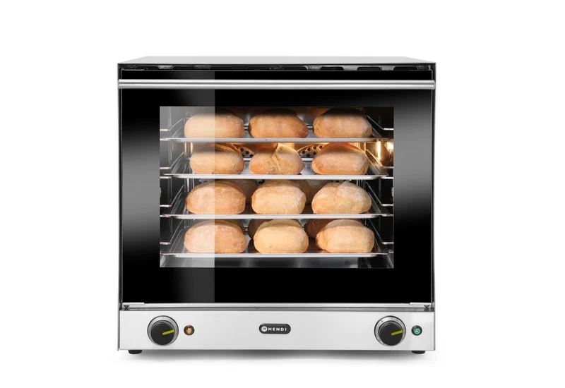 HENDI Konvektionsofen H90 – 230 V / 2670 W – 595 × 624 × 572 mm