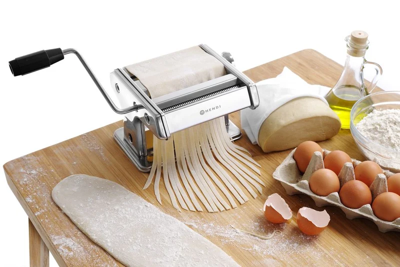 HENDI Pastamaschine manuell 140 mm – Profi Line – 210 × 193 × 135 mm