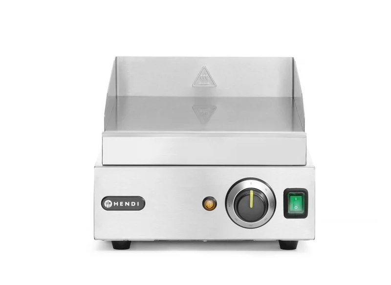 HENDI Grillplatte – flach – Profi Line – 230 V / 2000 W – 300 × 452 × 227 mm