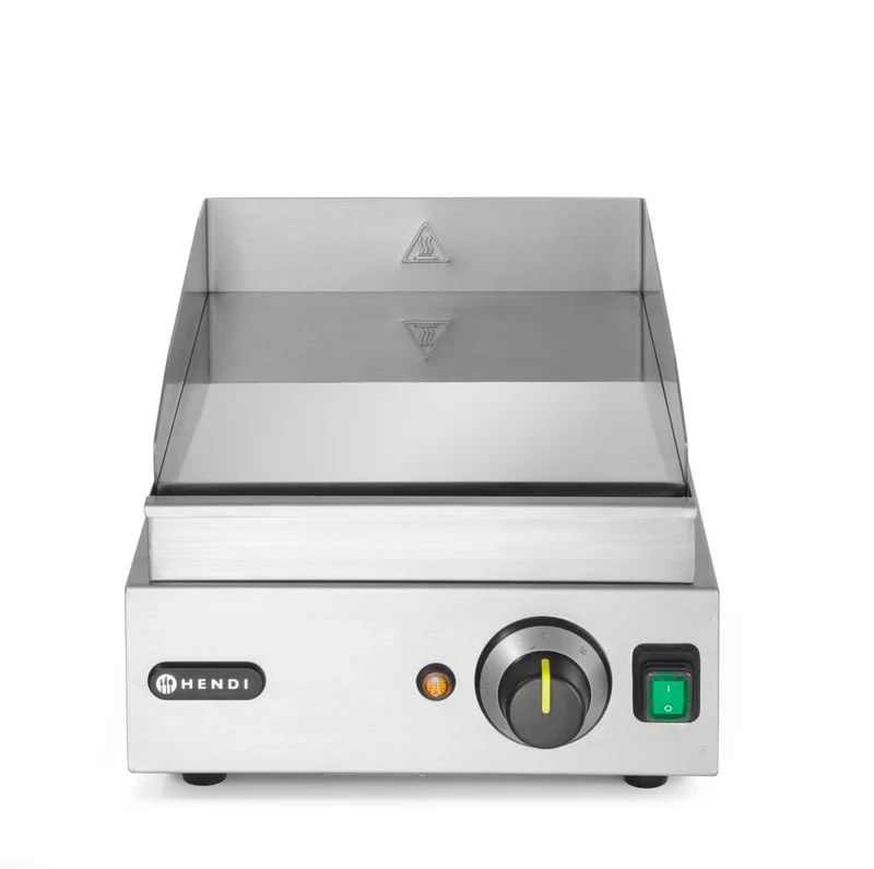 HENDI Grillplatte – flach – Profi Line – 230 V / 2000 W – 300 × 452 × 227 mm