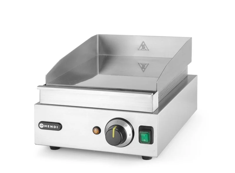 HENDI Grillplatte – flach – Profi Line – 230 V / 2000 W – 300 × 452 × 227 mm
