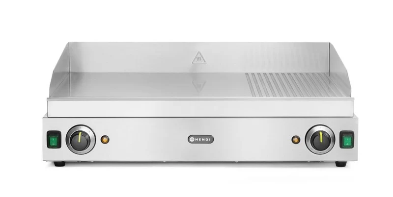 HENDI Grillplatte – Profi Line – 230 V / 3500 W – 697 × 474 × 241 mm