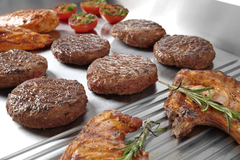 HENDI Grillplatte – Profi Line – 230 V / 3500 W – 697 × 474 × 241 mm