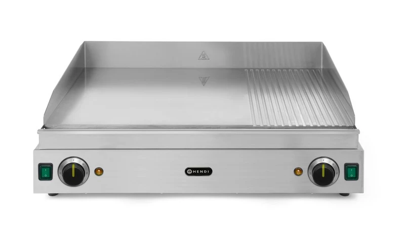 HENDI Grillplatte – Profi Line – 230 V / 3500 W – 697 × 474 × 241 mm