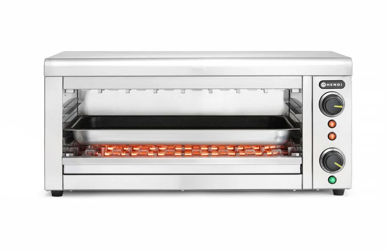 HENDI Salamander mit Quarz-Infrarotheizelement – 230 V / 3645 W – 689 × 397 × 318 mm