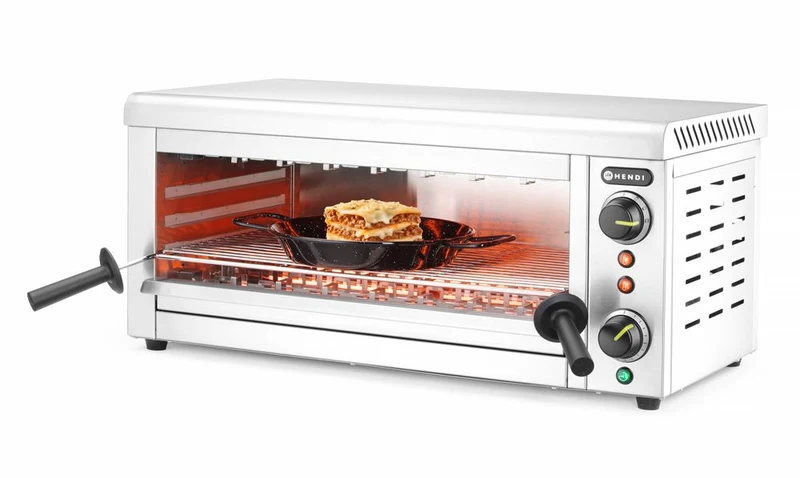 HENDI Salamander mit Quarz-Infrarotheizelement – 230 V / 3645 W – 689 × 397 × 318 mm