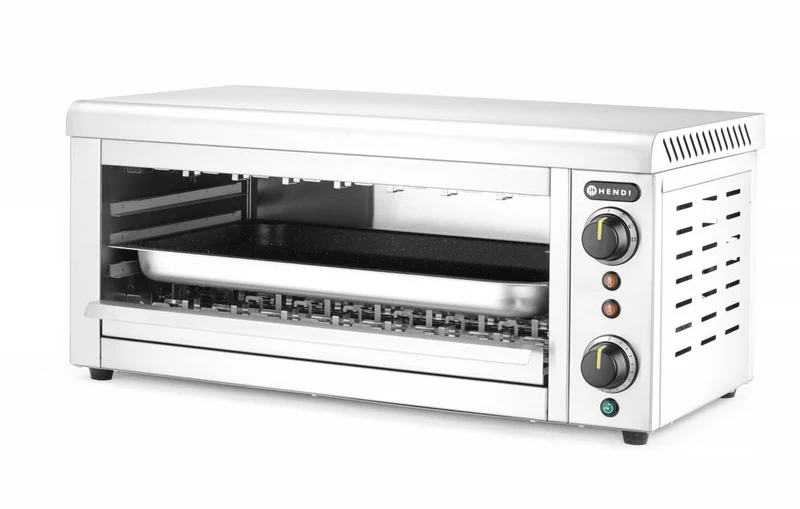 HENDI Salamander mit Quarz-Infrarotheizelement – 230 V / 3645 W – 689 × 397 × 318 mm