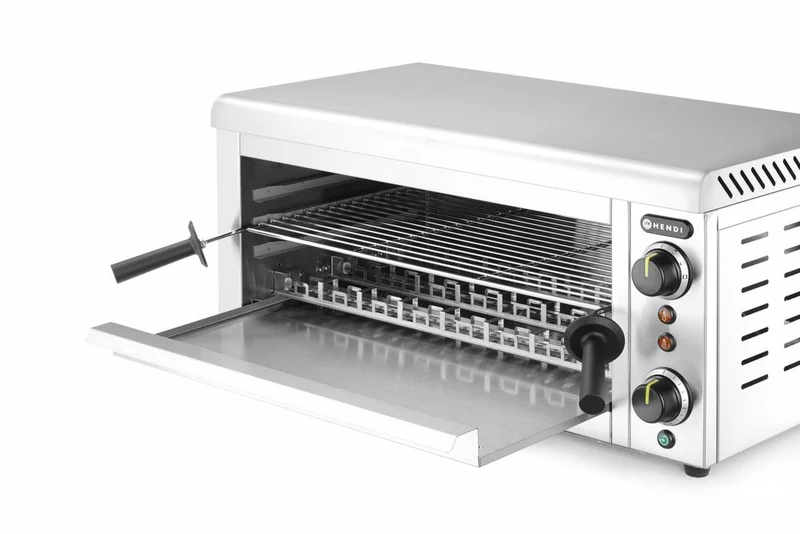 HENDI Salamander mit Quarz-Infrarotheizelement – 230 V / 3645 W – 689 × 397 × 318 mm