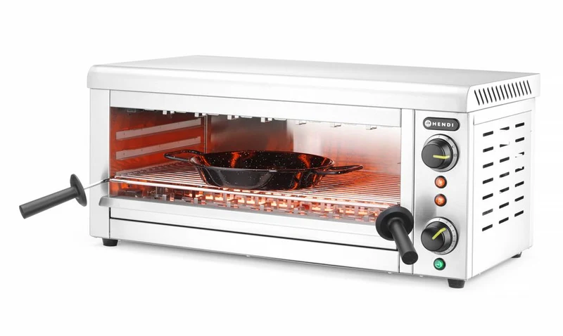 HENDI Salamander mit Quarz-Infrarotheizelement – 230 V / 3645 W – 689 × 397 × 318 mm