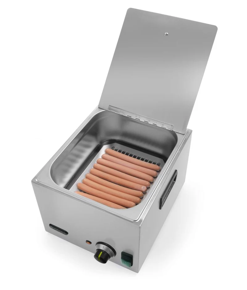 HENDI Wurstwärmer – Kitchen Line – 6,6 l – 230 V / 1000 W – 287 × 386 × 258 mm