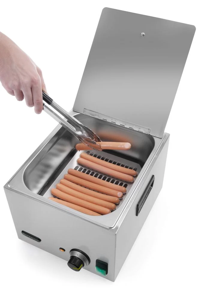 HENDI Wurstwärmer – Kitchen Line – 6,6 l – 230 V / 1000 W – 287 × 386 × 258 mm