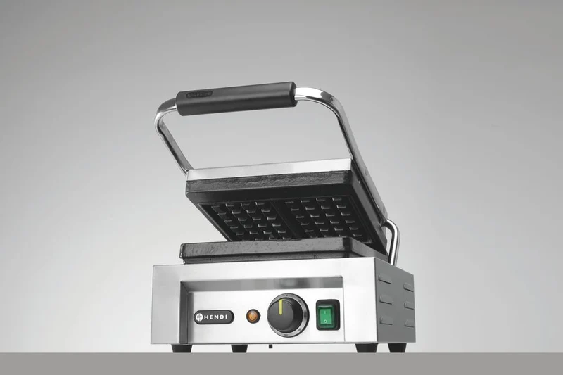 HENDI Waffeleisen 'Liège' – 230 V / 1500 W – 330 × 437 × 251 mm