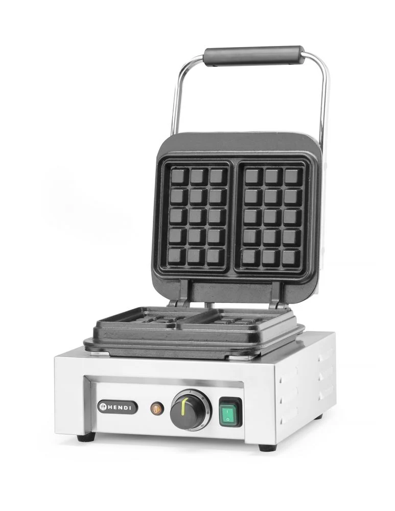 HENDI Waffeleisen 'Brüssel' – 230 V / 2200 W – 330 × 520 × 277 mm