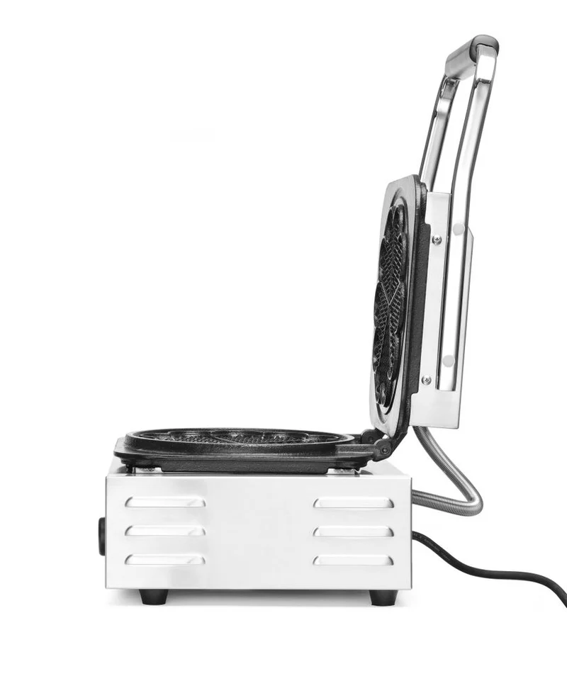 HENDI Waffeleisen 'Herz' – 230 V / 2200 W – 330 × 543 × 251 mm